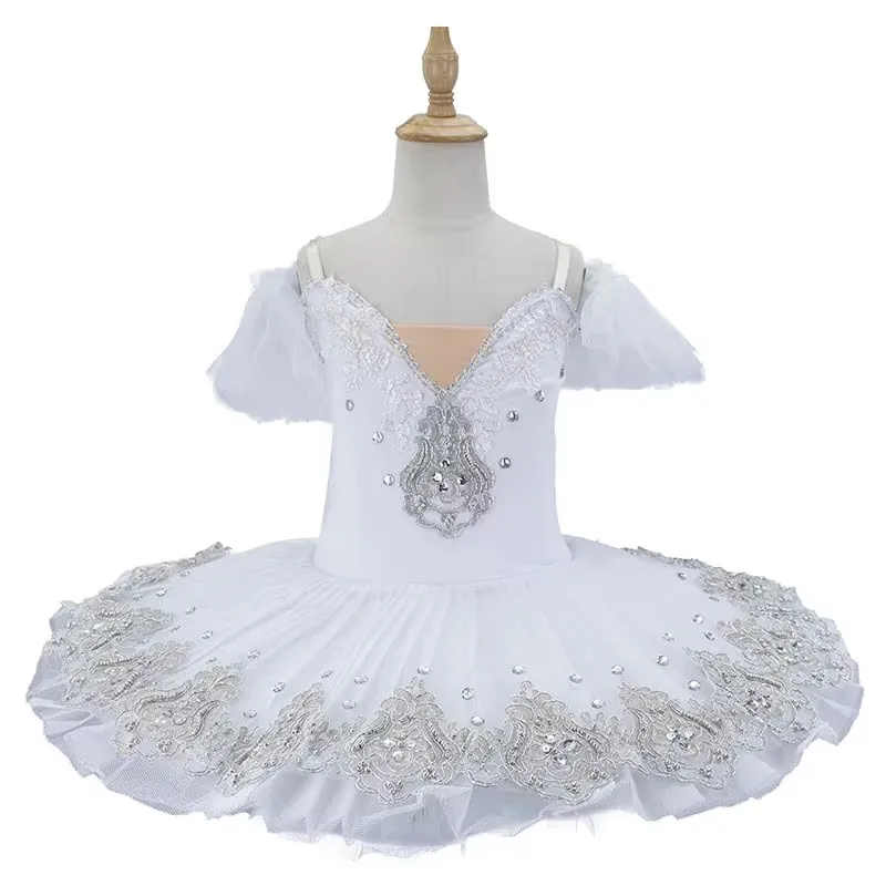 Girls' Ballet Skirt Children's Cygnet Dance Performance Dress Fluffy Skirt Bluebird Tutus tutu skirt