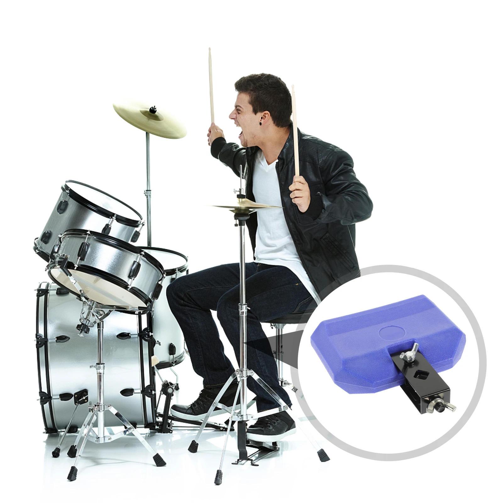 

Creative Cow Bell For Kids Children Musical Instruments Educational Percussion Plaything Plastic Rhythm Music Simple Design