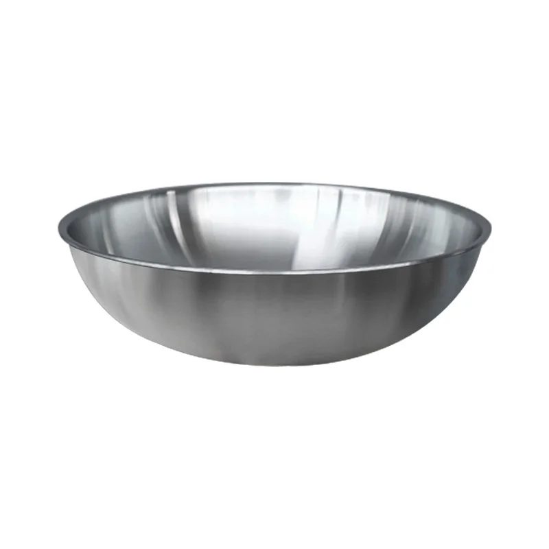 304 Stainless Steel Large Basin Home Use Dough Kneading Fermentation round Basin Vegetable Washing Basin Sour Fish Basin Wok ...