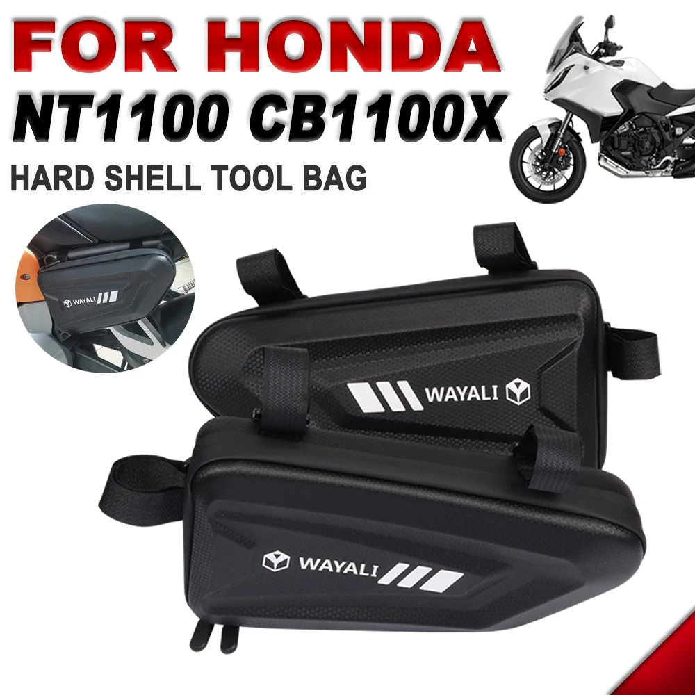 

Для HONDA NT1100 NT 1100 CB1100X CB 1100 X 1100X аксессуары для мотоциклов твердая оболочка треугольная Боковая Сумка водонепроницаемая сумка для хранения инструментов