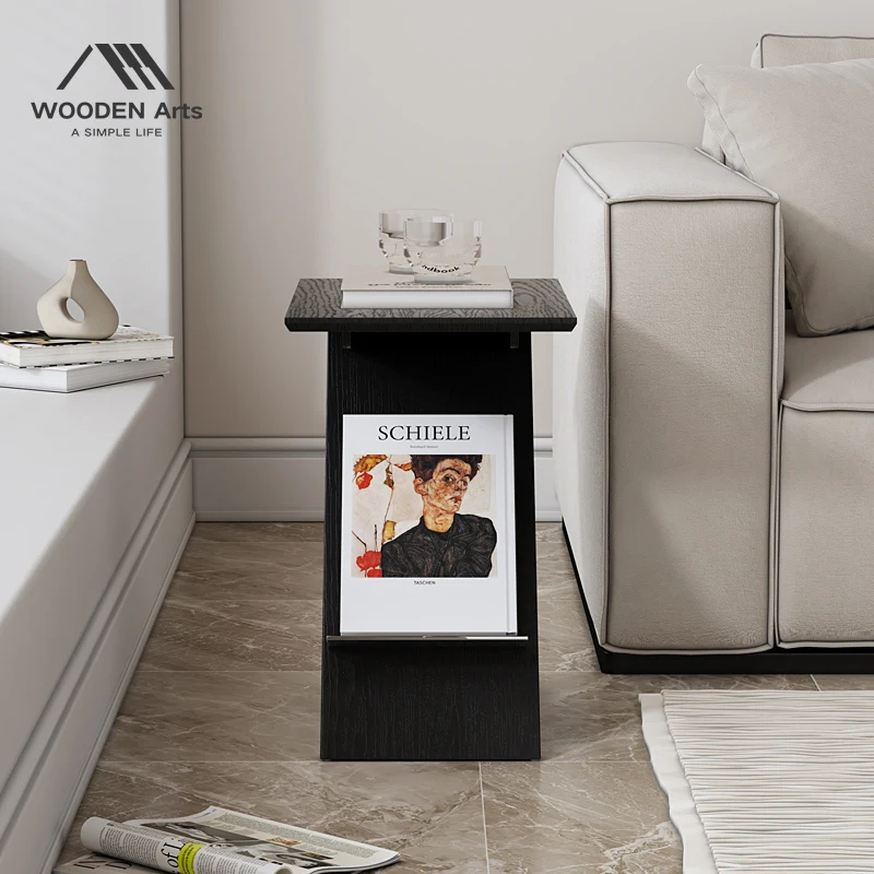 طاولة السرير الجمالية الإيطالية درج حديث طاولة السرير الصناعية الحد الأدنى رف كتب القهوة أثاث ميسا دي سنترو سالا