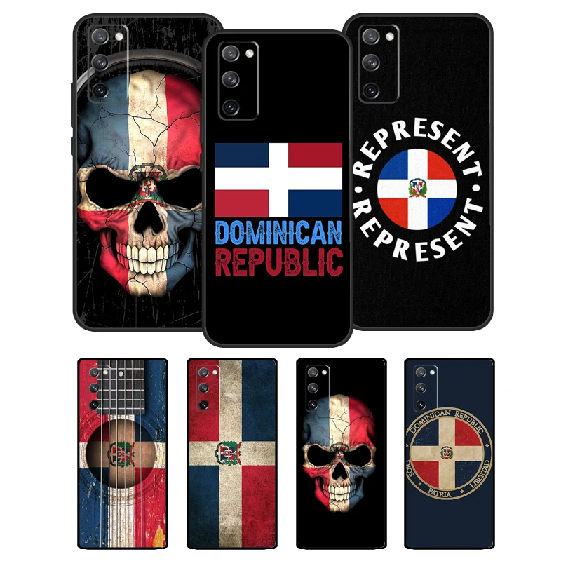 Flag of Dominican Republic Soft Case For Samsung Galaxy S22 Ultra S8 S9 S10 S20 FE S21 Plus S10e Note 20 Ultra Cover