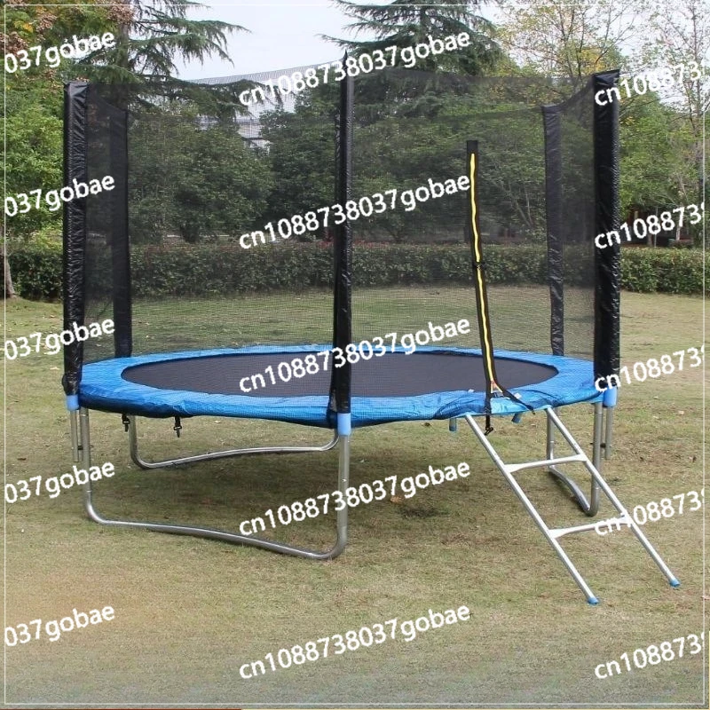 قطر 305 سم ترامبولين سرير قفز منزلي داخلي ترامبولين كبير خارجي مع شبكة واقية #4