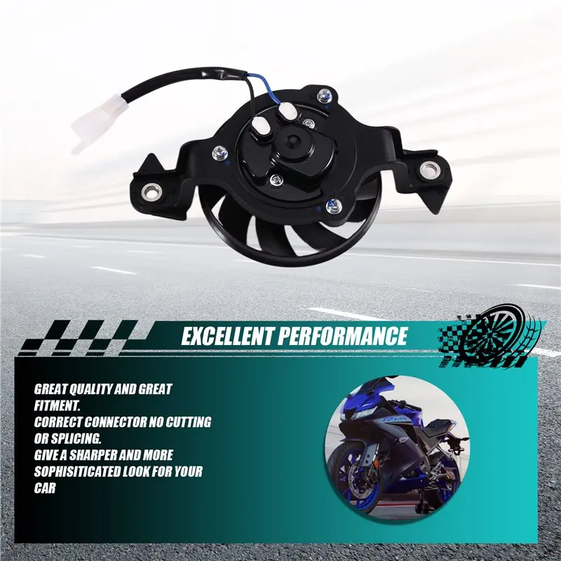 

AB96-For YZF R125/R15 V3/V4 MT 125 Replacement Radiator Cooling Fan Unit BK6-E2405-00