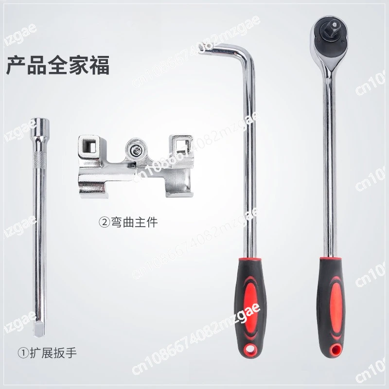 CCD Manual 10KV Cable Bender Portable 35-185 Square Cable Bending Tool Ratchet Wrench Under Ground Wire Bender