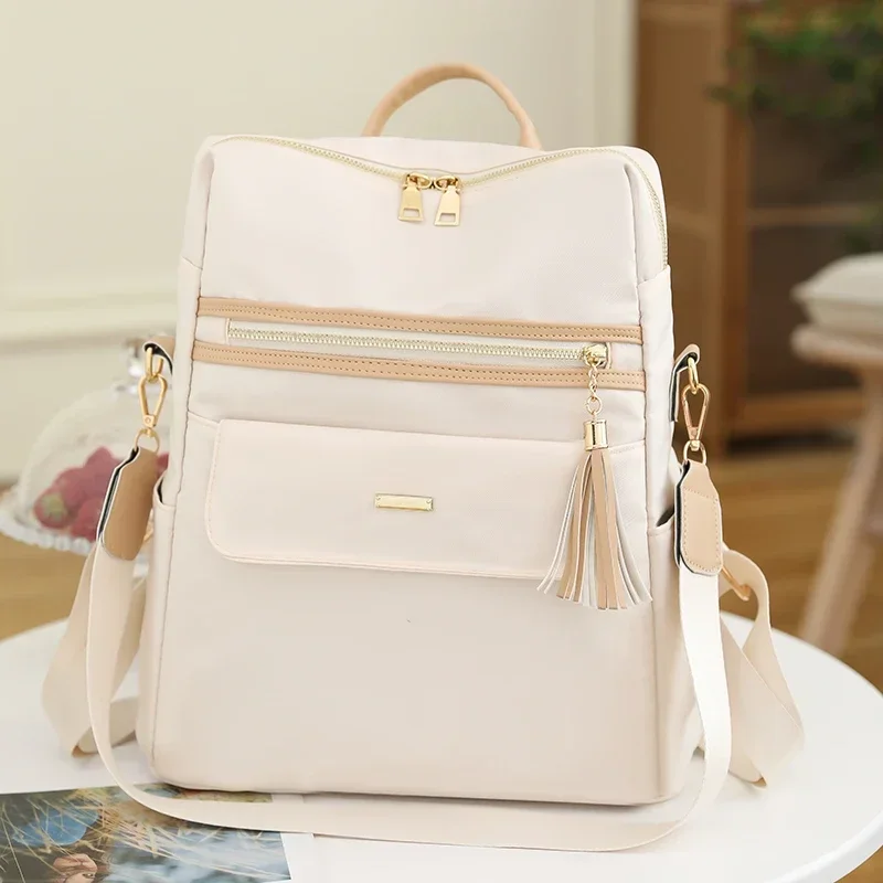

Bags for Women 2024 High Quality Large Capacity Backpack Fashion Nylon Leisure Bag New Versatile Handbag Waterproof Couple Bag