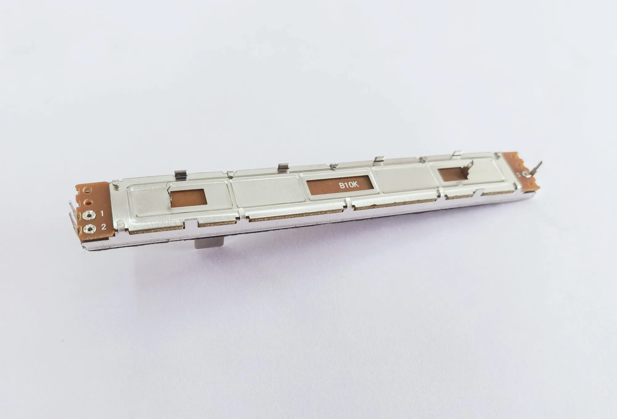 Original new 100% stroke 100MM SC-100N B10K-15B mixer fader potentiometer B10K single handle long 15MMB (SWITCH)