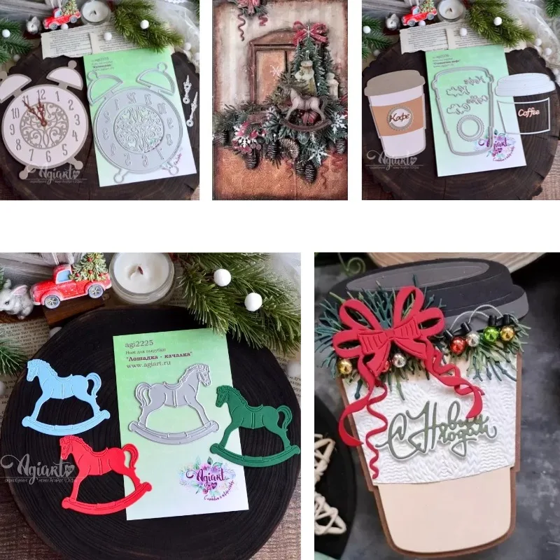 Exquisite Winterbeeren Metall-Stanzformen Scrapbook Tagebuch Dekoration Schablone Prägevorlage DIY Grußkarte handgefertigt