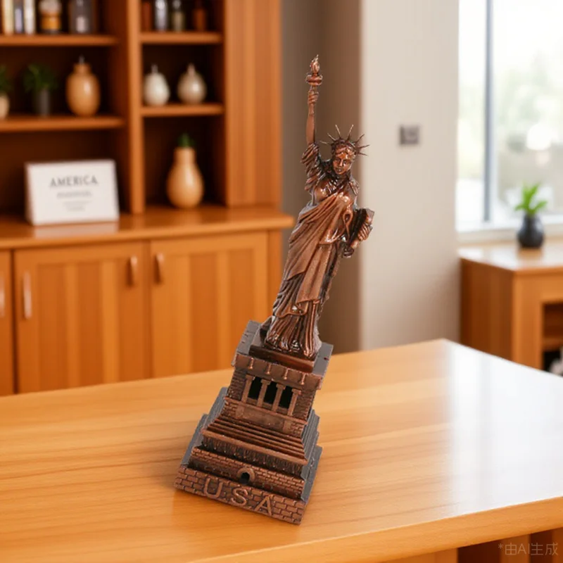 

Metal Statue Liberty Ornament Small Decorative For Home Statue Of Liberty For Home Office Desk Bookshelf Garden Yard Tabletop