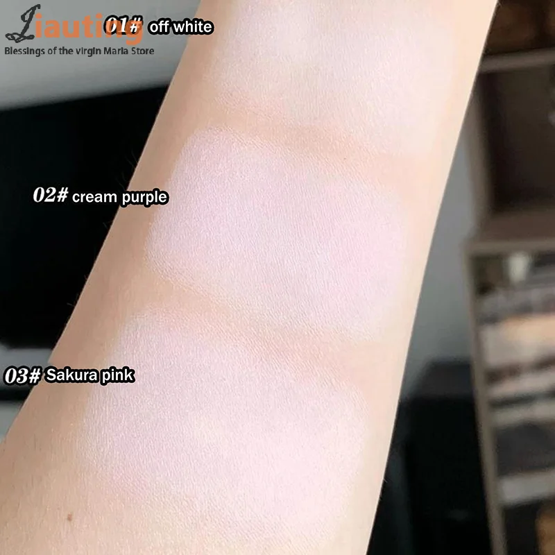 Cappuvini pó monocromático para destaque, iluminador naturalmente, blush facial, creme de alto brilho, blush facial, cosméticos de maquiagem