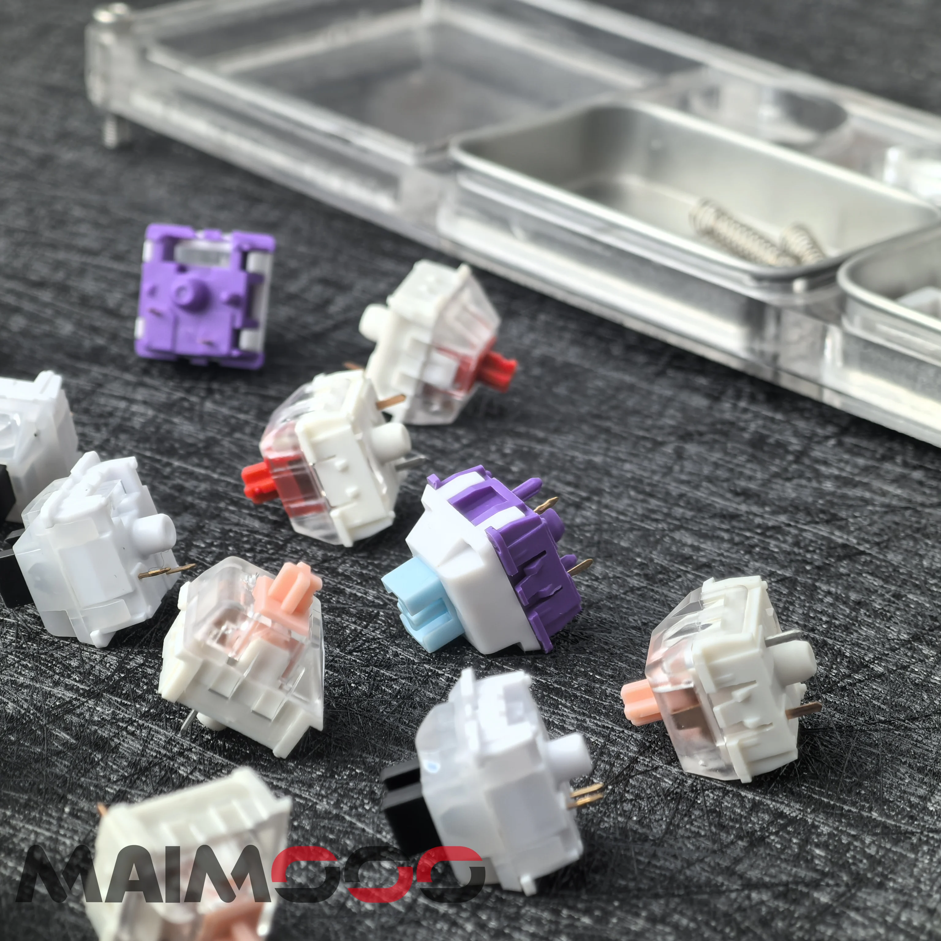 3Pin/5Pin Mx Switch Linear Tactile Clicky Silent Break Diy Mechanical Keyboard Light Guide Mirror Transparent Mute Switchs
