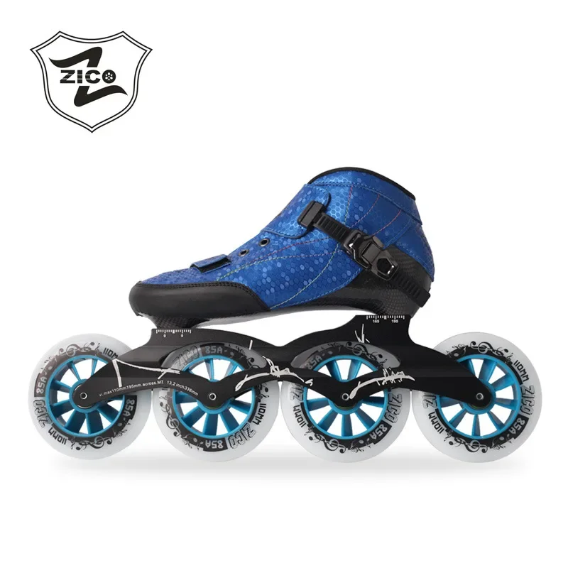 Inline Skate Shoes,Speed Skating Roller Skates Racing Speed Children's Adult Professional Skate Shoe Inline Wheels Big Wheel