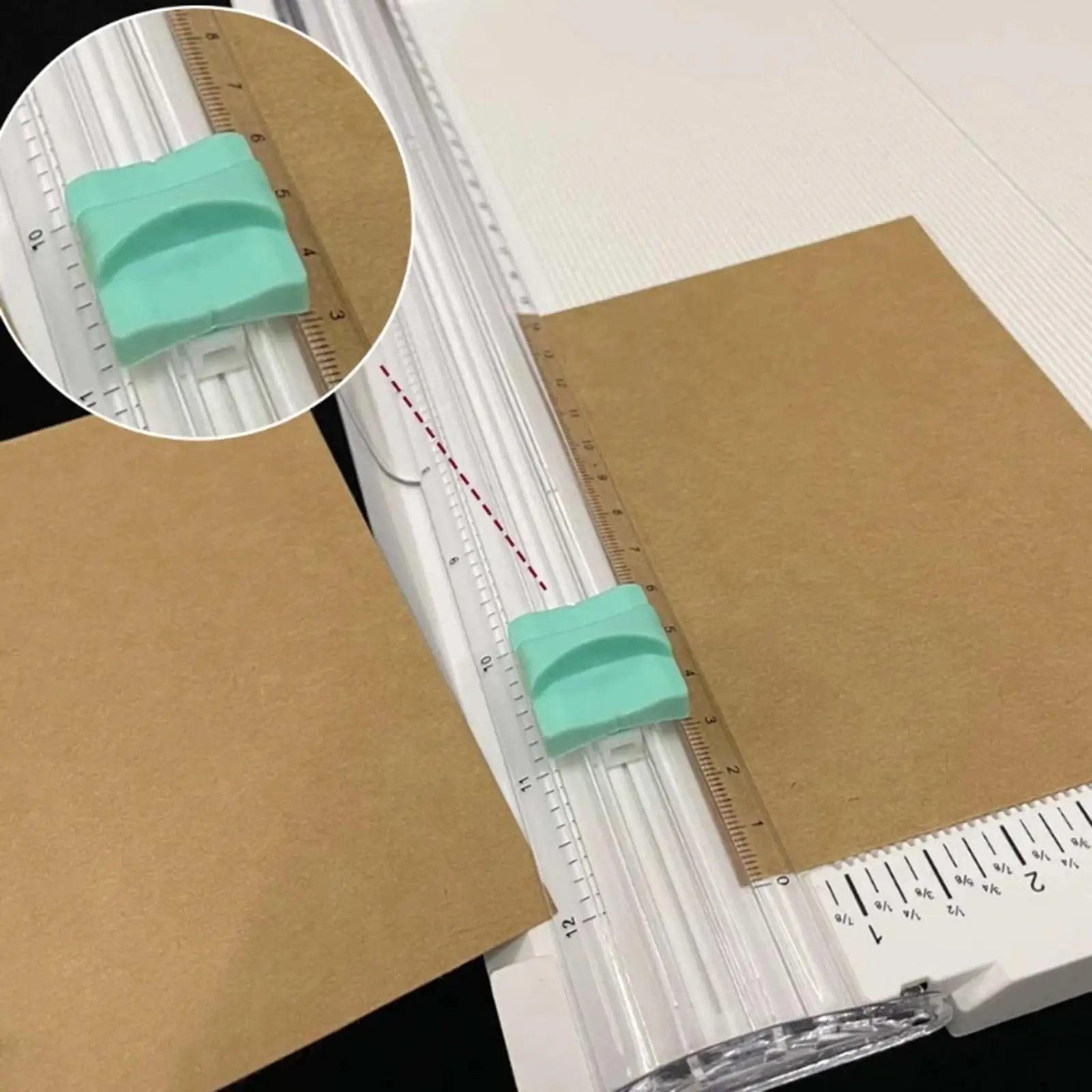 Paper Scoring Board, inch Craft Paper Cutter, Paper Folding & Scorer for Cover of Book, Gift Box, Photo, etc.