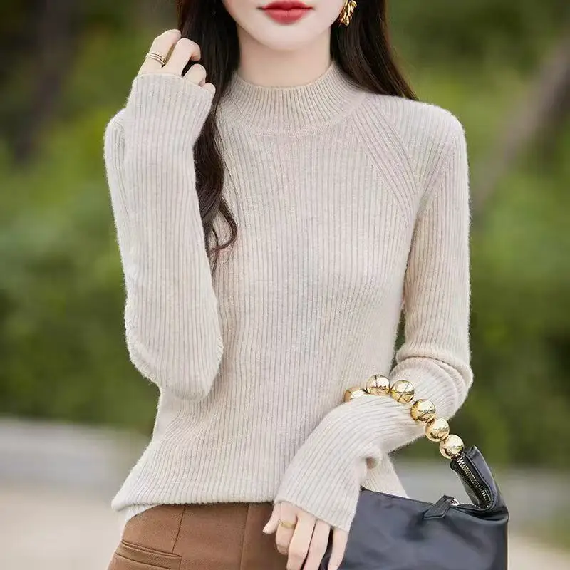 Emagrecimento eficaz confortável elástico camisola de malha feminina high end faion outono inverno roupa interior da nan you