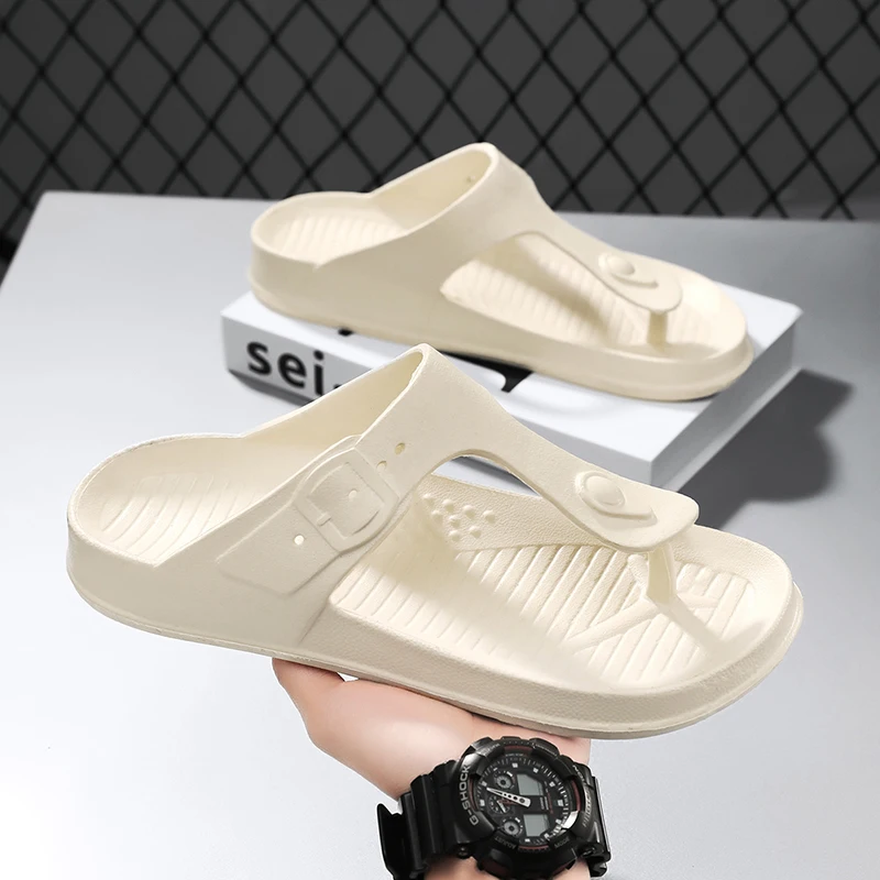 

Slippers for Men, Summer Outer Wear, Non-Slip Flip-Flops, Outdoor Popular Beach Sandals