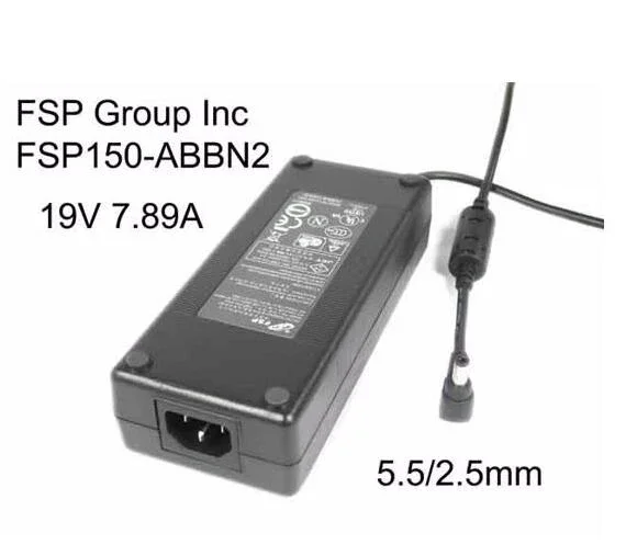 

FSP Group Inc FSP150-ABBN2, 19V 7.89A, Barrel 5.5/2.5mm, IEC C14 Power Adapter