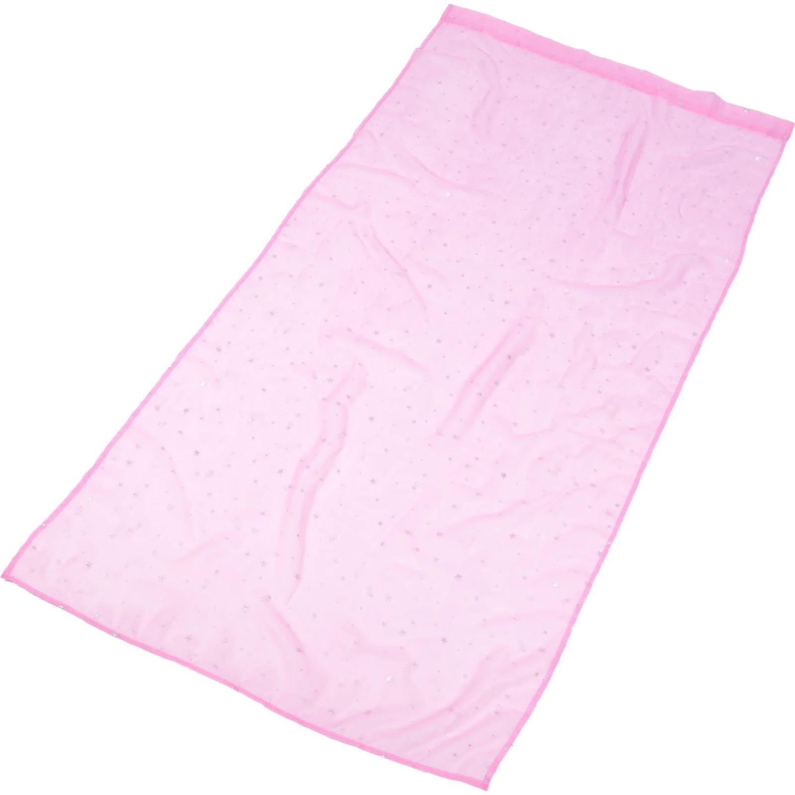 

Silver Star Foil Sheer Curtains Navy 100x270cm Romantic Window Screening Panel for Kids Bedroom Living Room Sheer Curtains