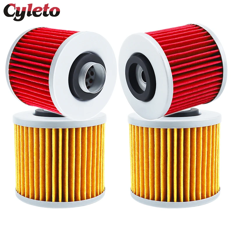 2/4/6pcs Motorcycle Oil Filter for Yamaha Tenere XTZ 660 750 Grizzly YFM 600 Raptor YFM 700 TRX850 TDM850 TDM900 BT 1100 Bulldog