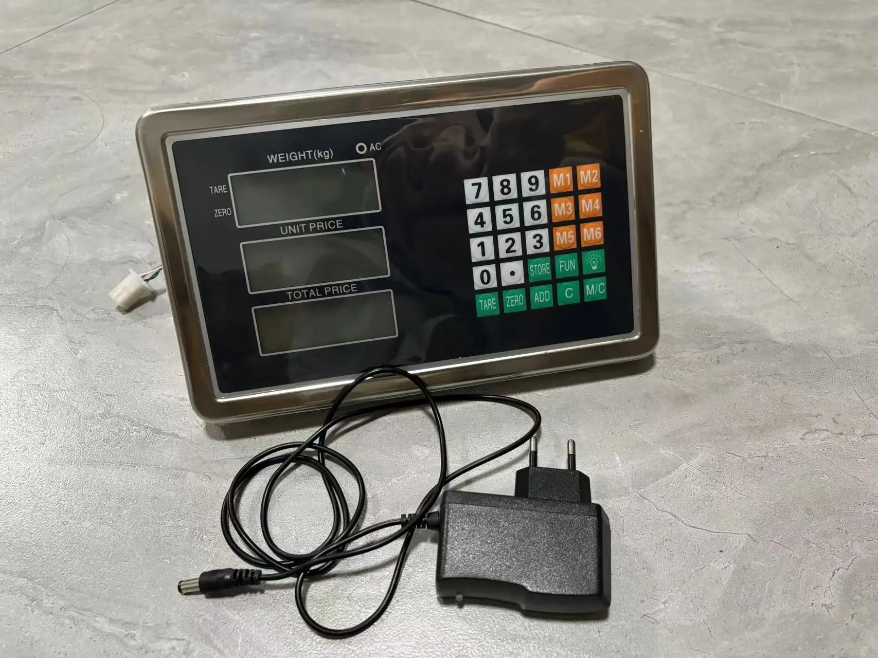 110V-220V English Version Weighbridge Indicator Platform display head universal weighing controller head display or Load Cell