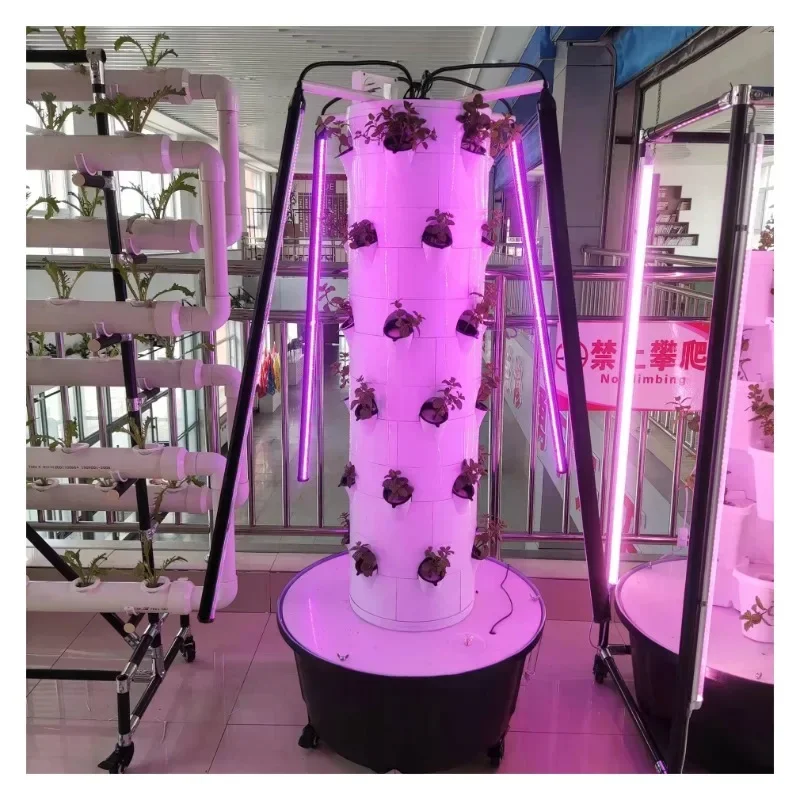 hot sale Garden Aeroponic Tower Hydroponics Gardening Fogponics Method Tower-Garden