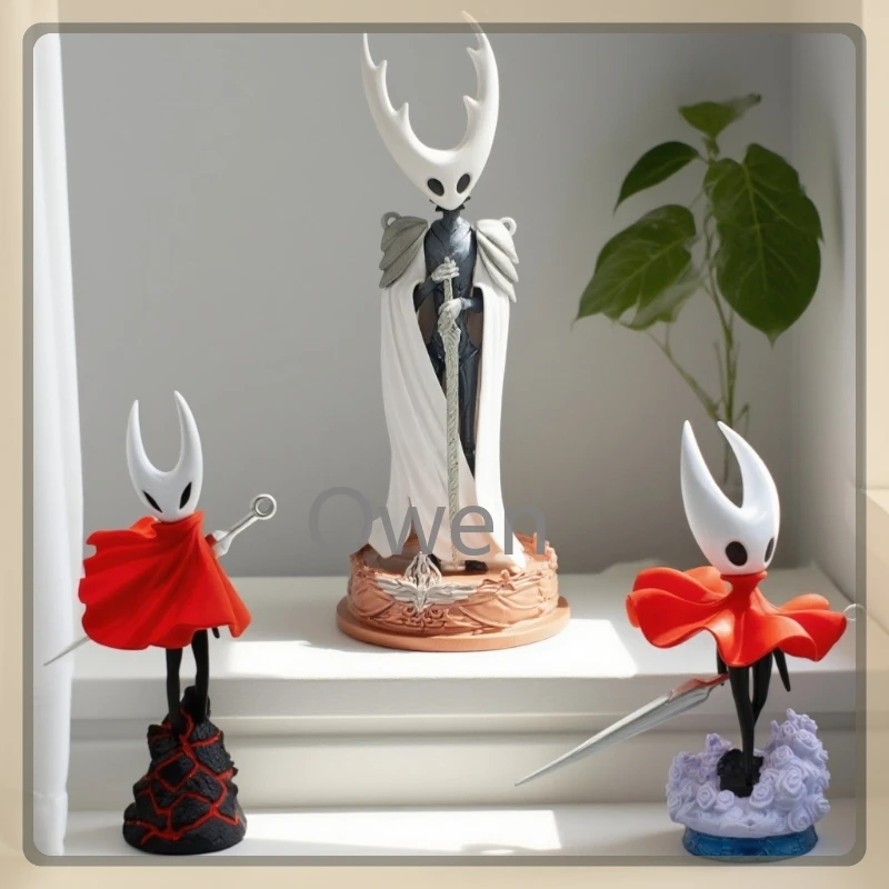 

Darken Action Game Hollow Knight Silksong The Wasp Figurine Pale Rider Action Figures PVC Collection Decoration Model Toys Gifts