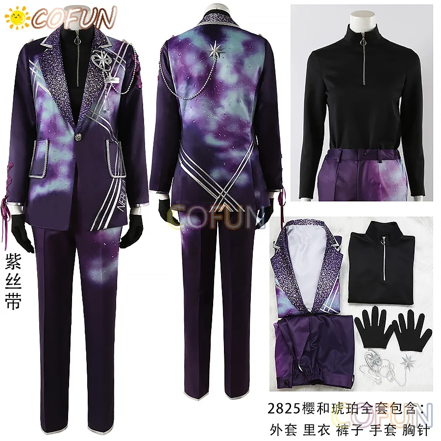 COFUN [Customized] Game Ensemble Stars Double Face Trip Mikejima Madara/Oukawa Kohaku Cosplay Costume Outfits Women Men