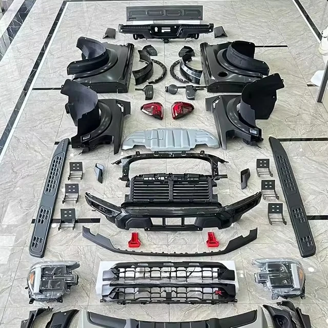 Suitable for 15-24 Fordd F150 Upgrade 24 Raptorr R Body Kit Headlight Grille Wheel Eyebrow Fender Skirts Refit