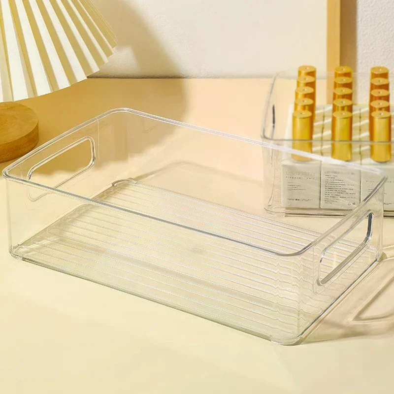 Caja de almacenamiento acrílica para decoración de uñas, organizador de esmalte de uñas para uñas, organizador de maquillaje y accesorios para el cabello para el hogar