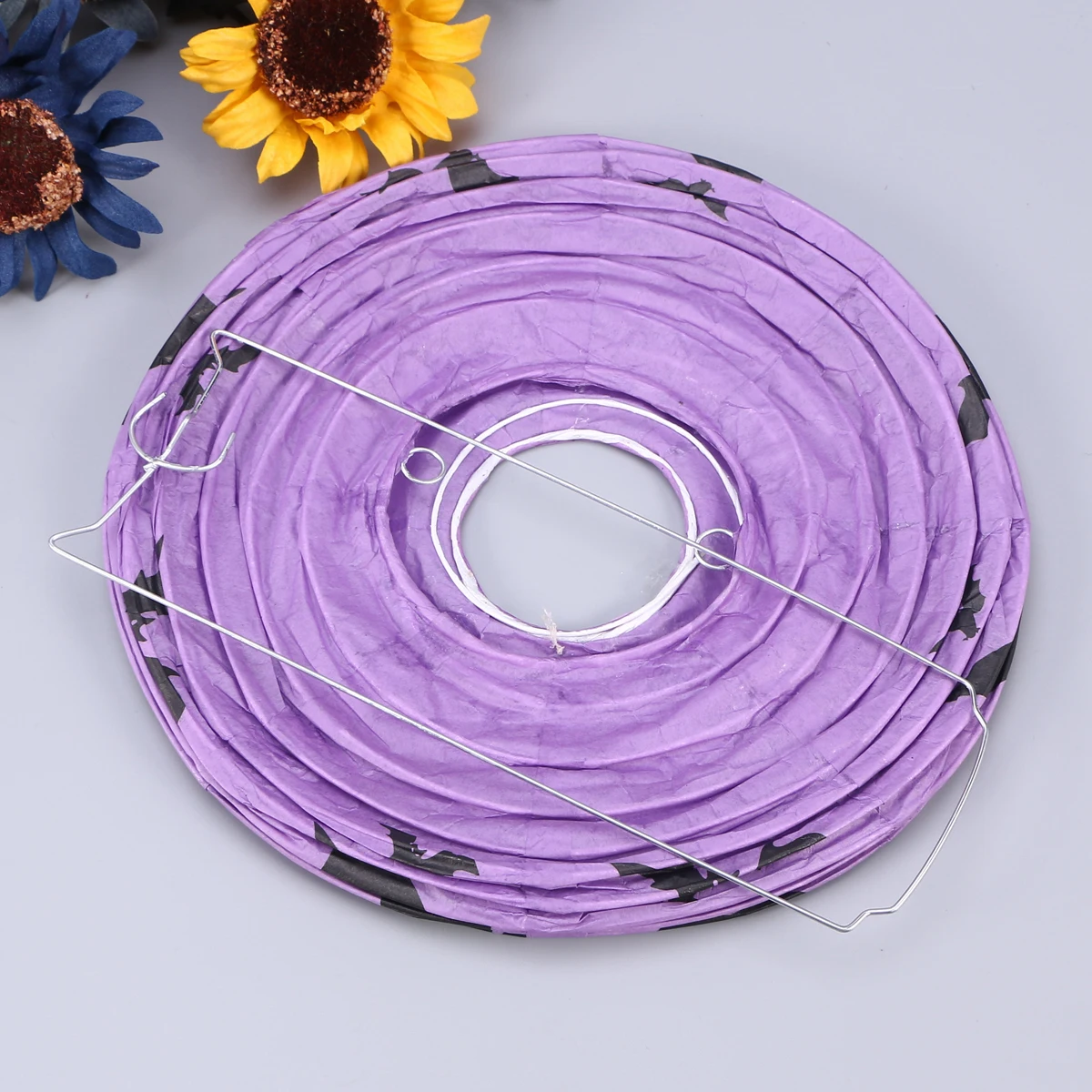 

3 Sets Bat Lantern Decorations Indoor with Lights Hanging Halloween LED Paper Chinese Style