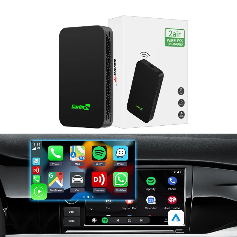

STLFCarlinkit 5.0 Wireless Car Play Adapter Auto Android Media Box Radio Carplay Multimedia Dongle Android Car Portable Carplay