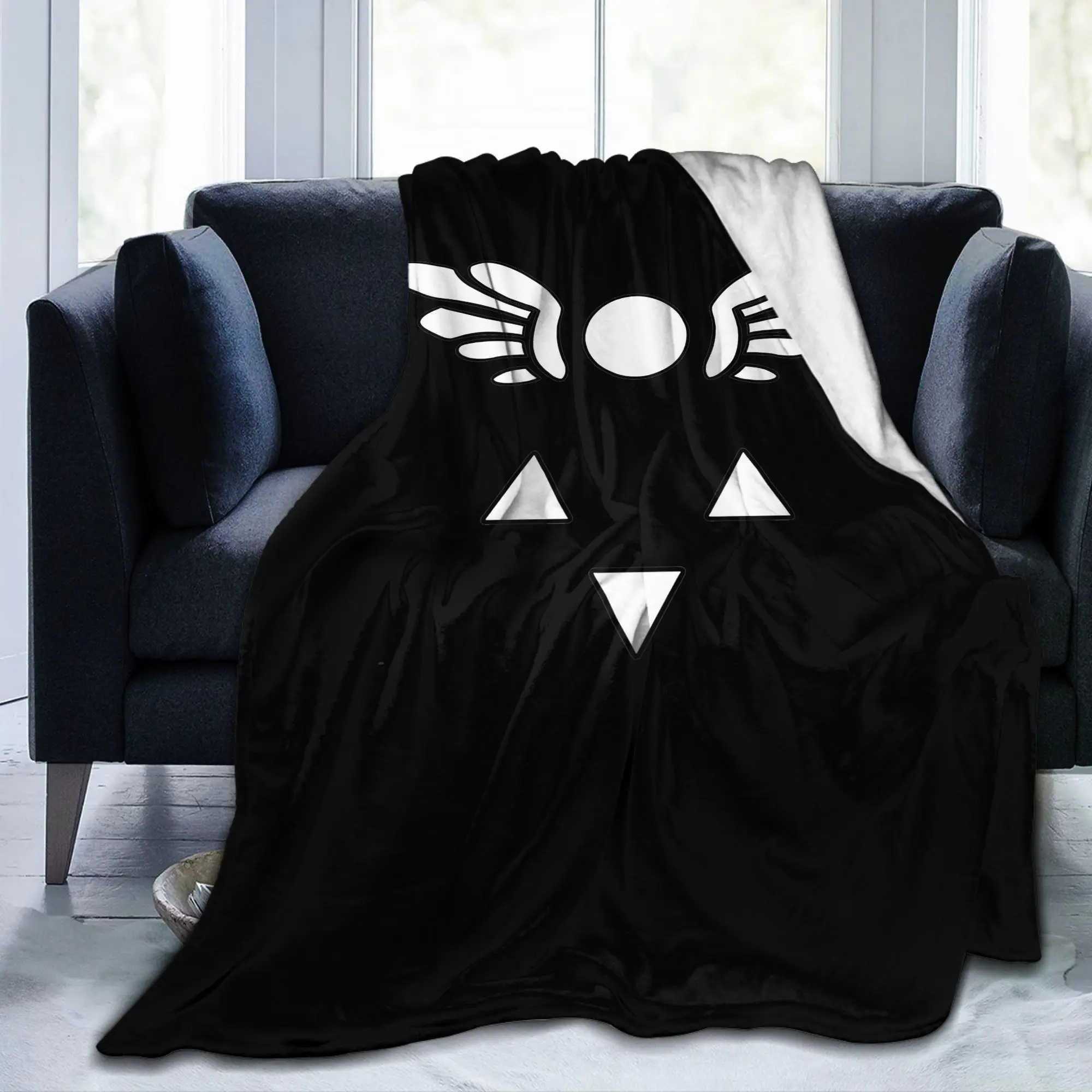 Deltarune Undertale Christmas  Blankets  Plush Vintage Breathable Throw Blanket for Bed Sofa Spring/Autumn