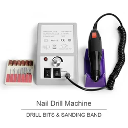 Electric Nail Drill Nail Drill Bits Set Manicure Tools Nail Drill Machine Professional Nail Sander Gel Polisher Drill Gel Remove