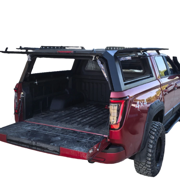 

Chinese Factory Aluminum Alloy Canopy Bearing Load 500kg Pickup Truck Canopy Topper Pickup Canopy for Tundra Triton