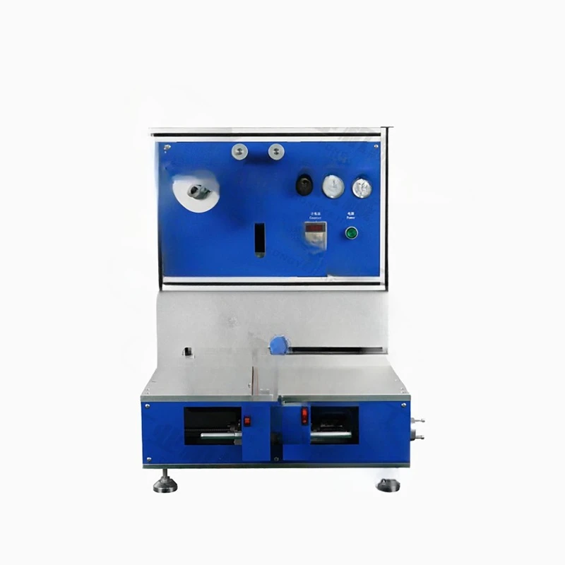 Semi-automatic laminating machine lithium-ion battery pole laminating soft packaging process