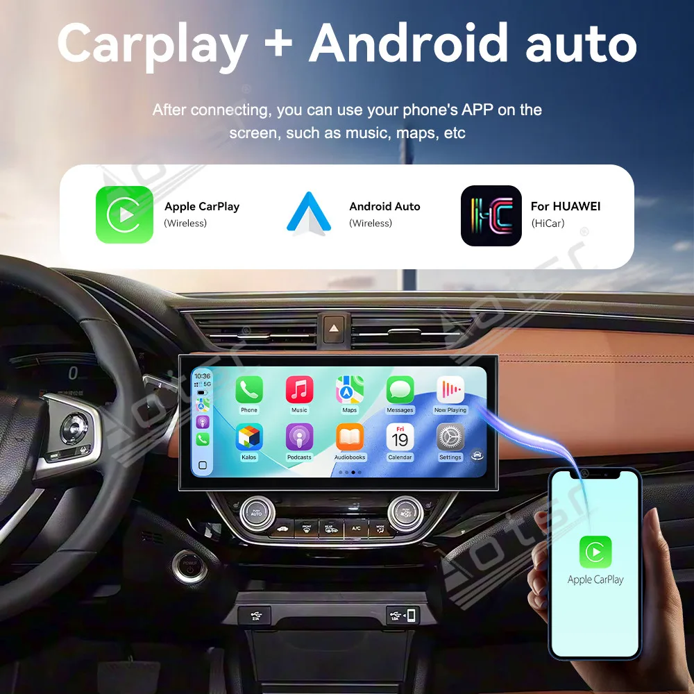 CarPlay 15.8’’ Android 15 For Honda ENVIX/CRIDER 2019–2020 Car gadgets Car GPS media Navigation HD Screen Multimedia Player Head