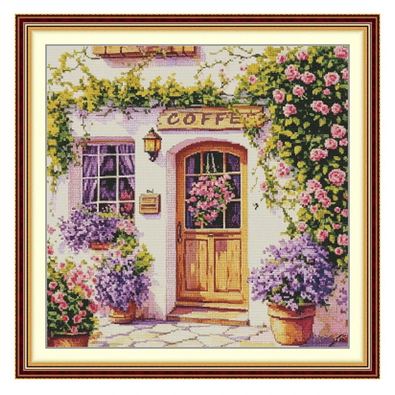 Rose Bistro Landschaftsmuster, – Embroidery Roses Bewertung und Preis
