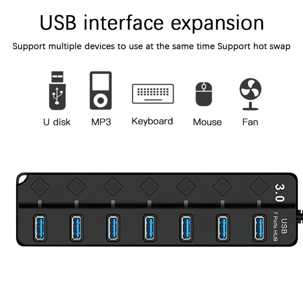 Usb Multi Port Splitter 6