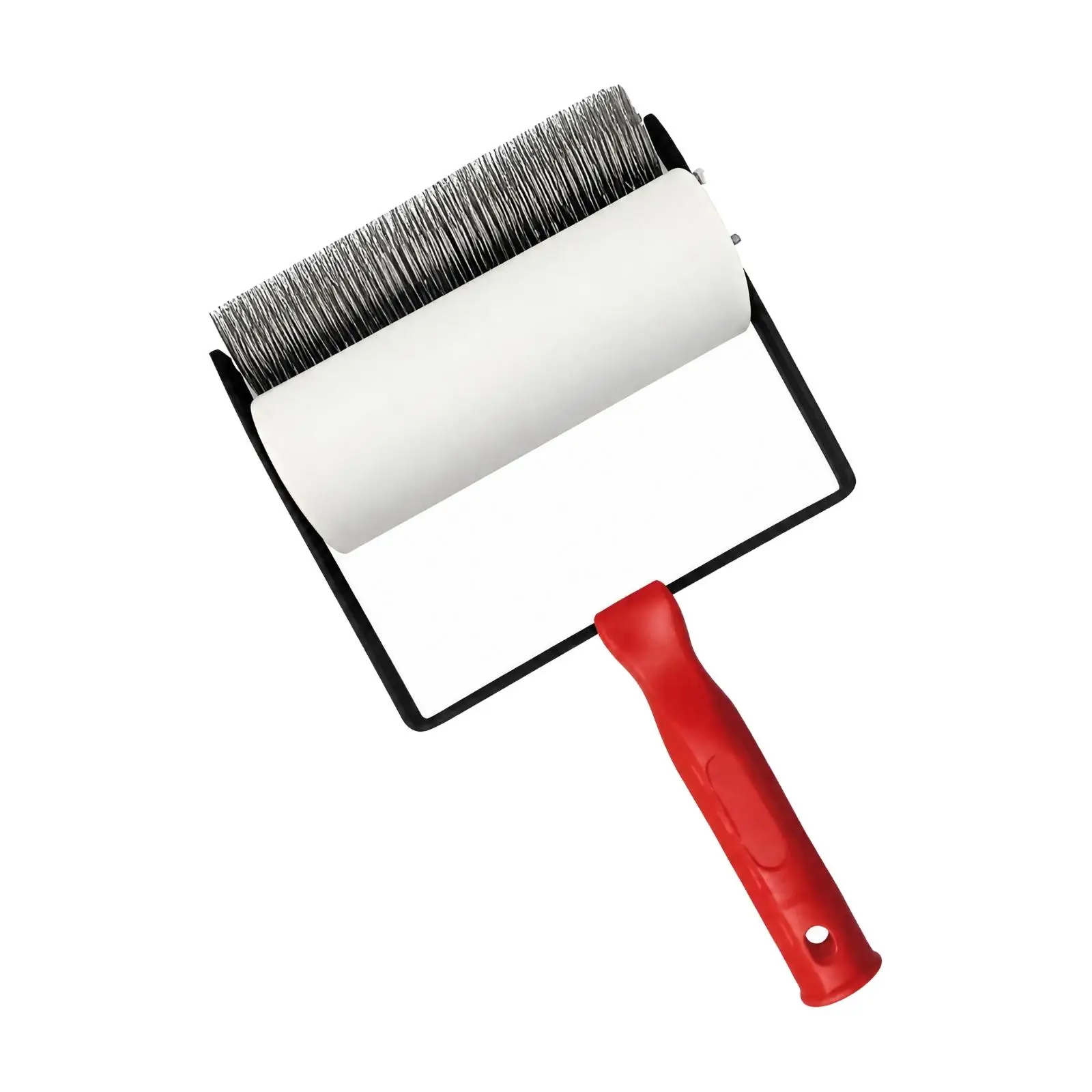 Decorative Paint Texture Roller Textured Hand-Operated Texture Roller DIY-Friendly Rotating Paint for Wall Renovation Projects