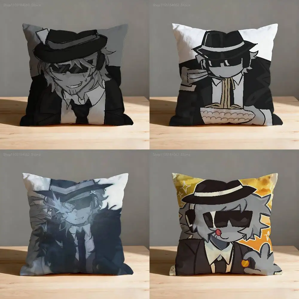 Наволочка с надписью F-ForsakenS для подушек 45x45 см и 55x55 см