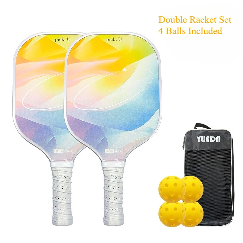 Glass Fiber Pickleball Paddle USAPA Approved Professional Pickle Ball Paddle Lightweight High-quality Professional Game Supplies