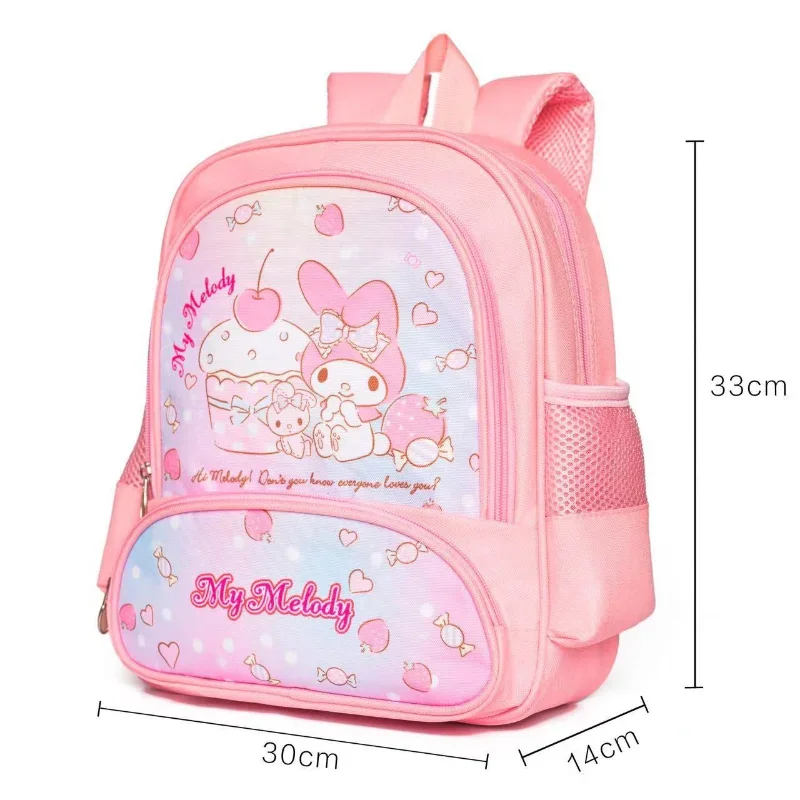 Sanrio New Hello Kitty Student Schoolbag Cartoon Children Śliczny i lekki plecak męski i damski o dużej pojemności