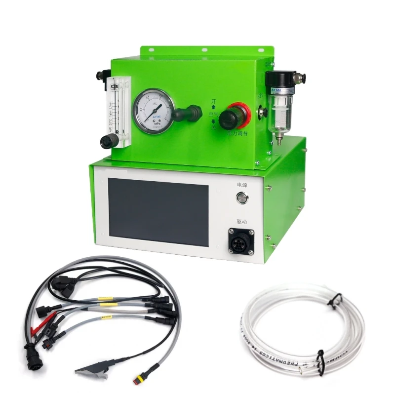Full Function Diesel Piezo Injector Air Residual Air Gap Flow R/T Tester for Siemens Bosch Denso