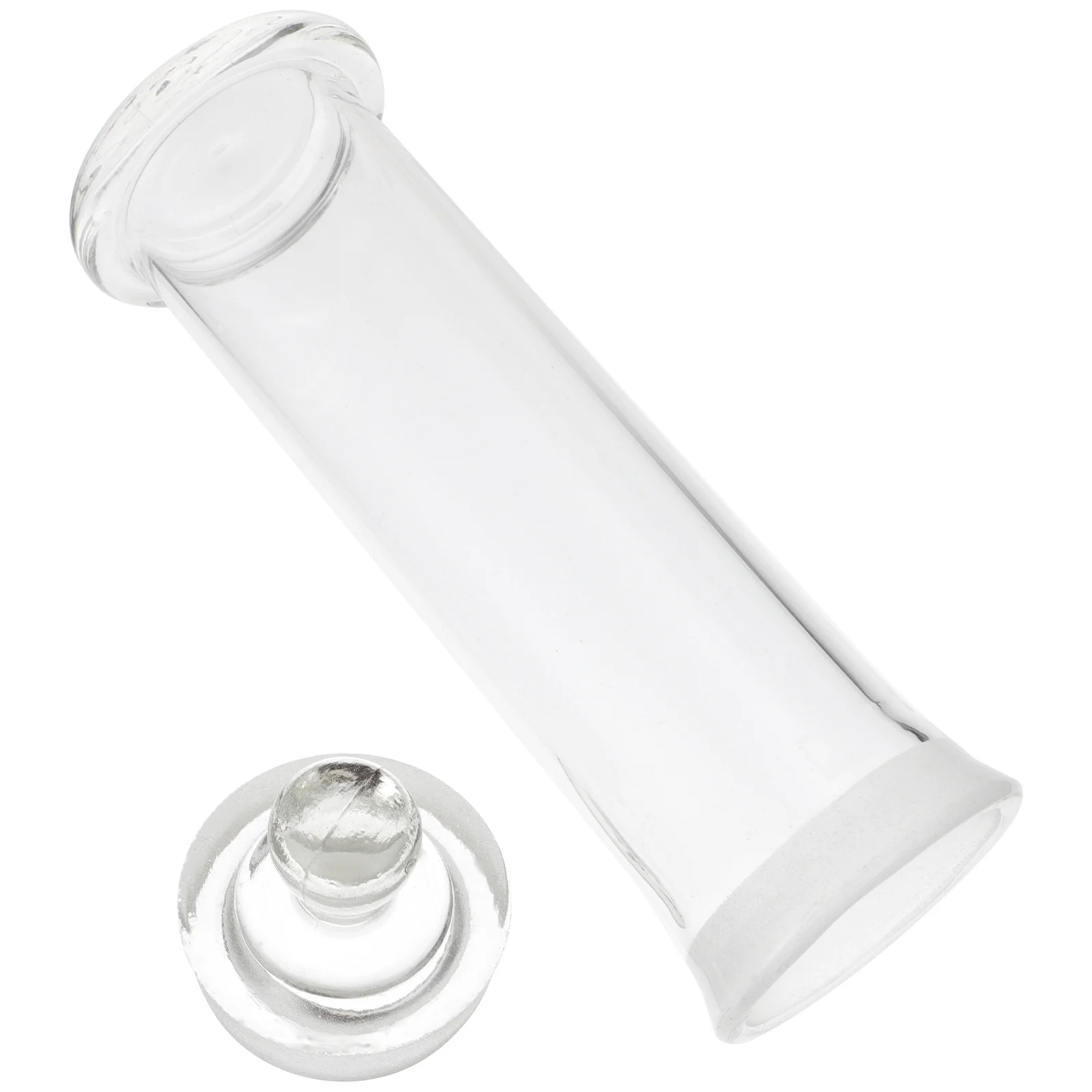 

1Pcs Laboratory Sample Bottle Borosilicate Glass Specimen Vial Heat Resistant Smooth No Burrs Easy Experiments