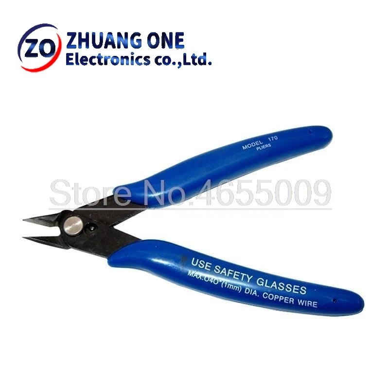 PLATO-170 희망찬 클램프 DIY 전자 대각선 펜치, 사이드 커팅 니퍼 와이어 커터 3D 프린터 부품