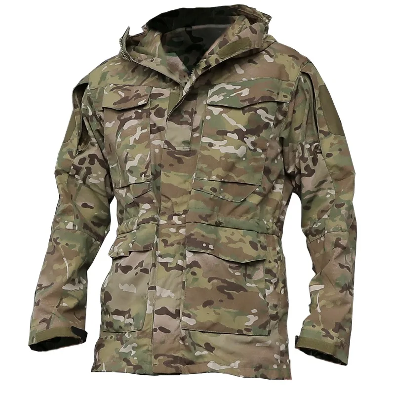 Durable and Comfortable Tactical Jacket for Outdoor and Multi-Scene Use - Long-Length with Multiple Color and Size Options