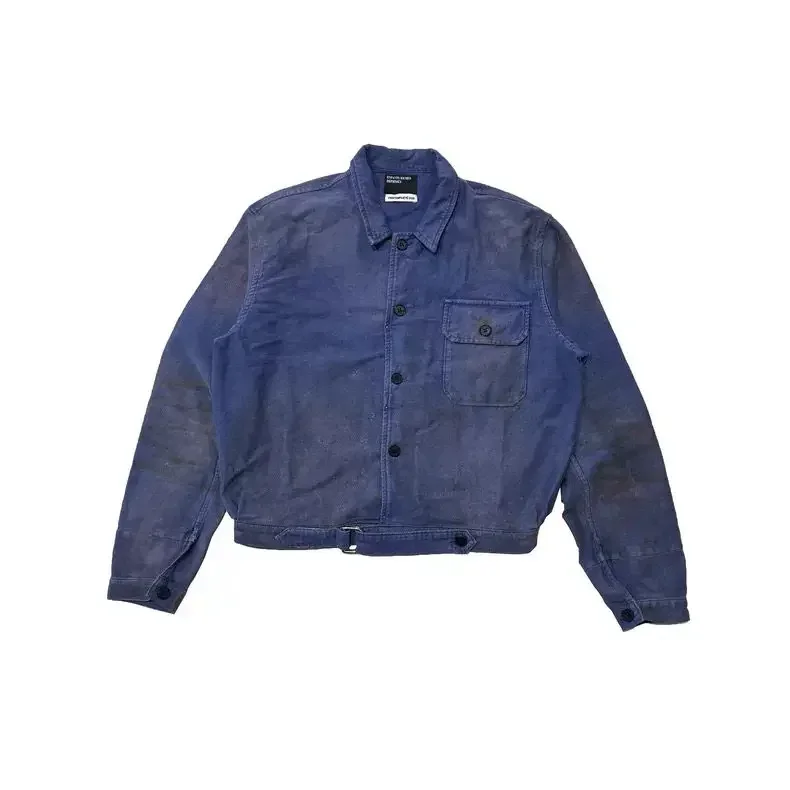 Blue legal work old tooling Boxy version short jacket ER/D 25SS