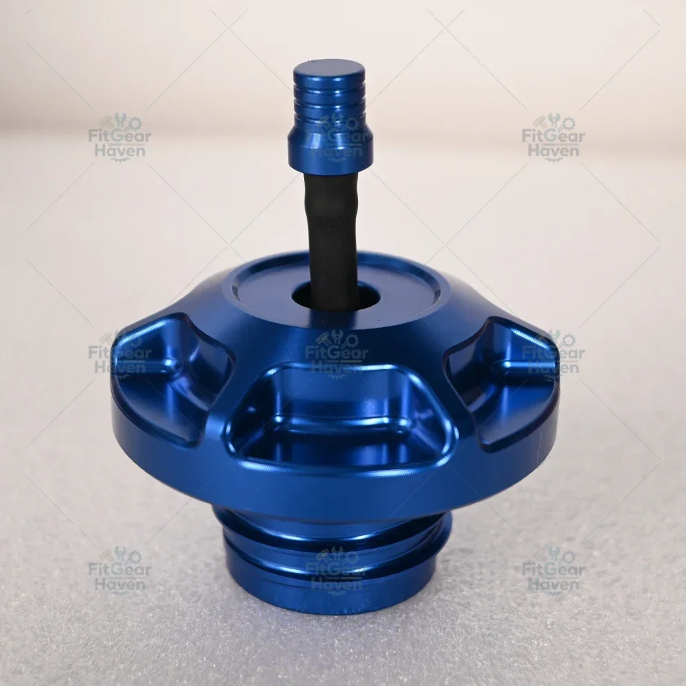 Suitable for motorcycle club style ventilated CNC aluminum air cap, universal full internal thread fuel tank