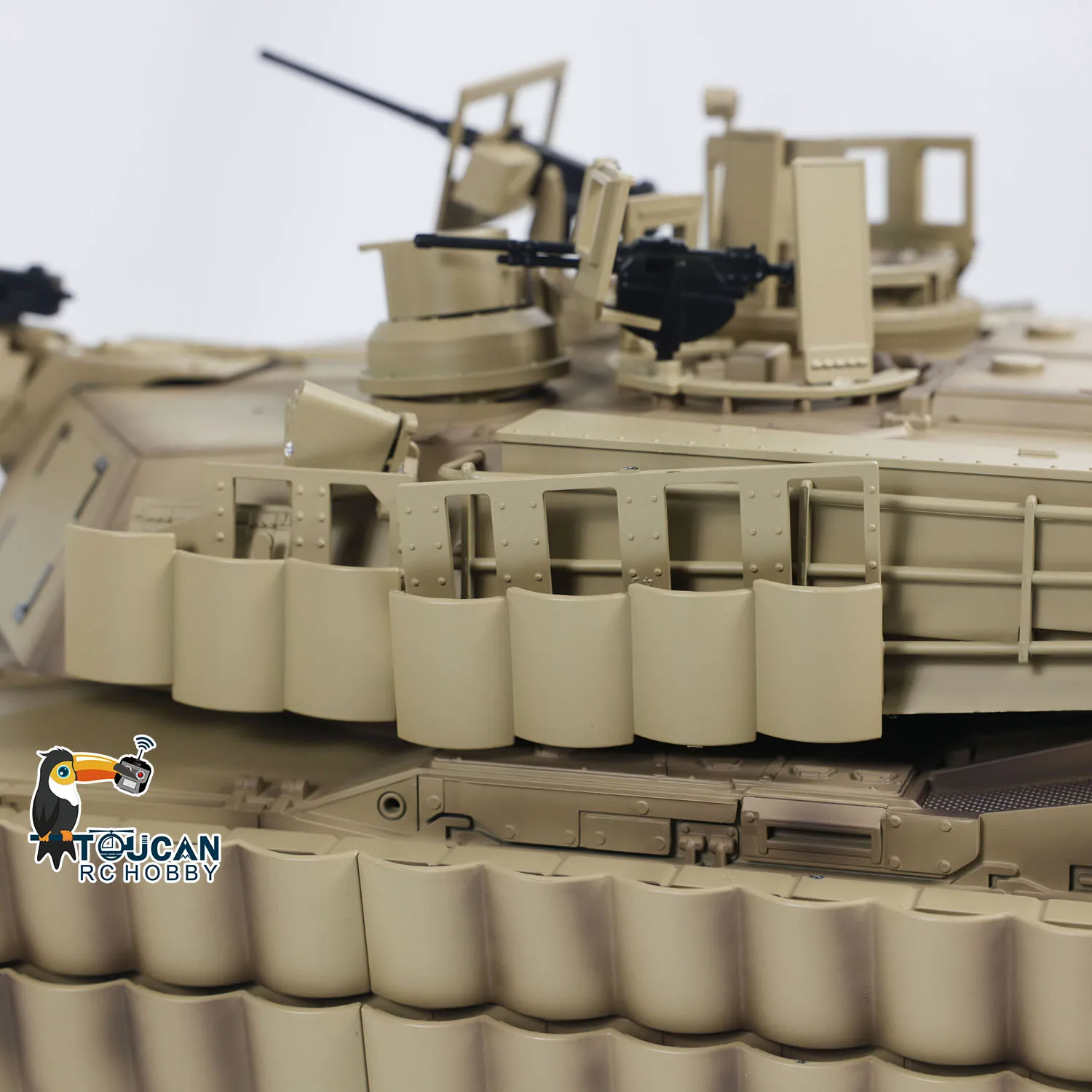 1/16 TD RC ถัง Abrams M1A2 RTR ทหาร SEP TUSK II Ugrade โลหะขับรถแผนที่ล้อวิทยุควบคุม IR BB ถังรุ่น TH23306
