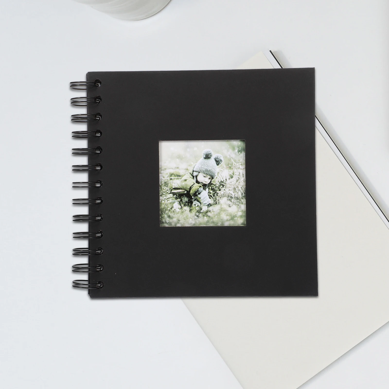 

Diy Photo Album Small Photocard Holder 12X12Cm Mini Scrapbook For Wedding Memories Portable Greeting Card Organizer