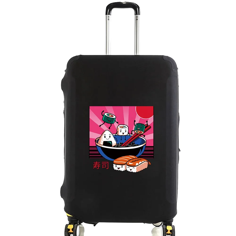 Elasticity Travel Luggage Cover for 18-32 Inch Anime Print Traveling Essentials Accessories Trolley Protective Suitcase Case